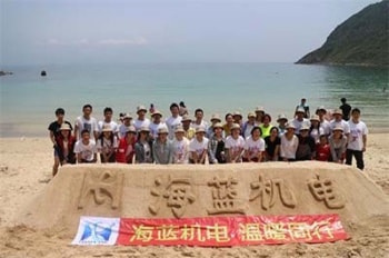 陽春四月，海藍(lán)三門島狂歡之旅
